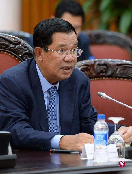 柬埔寨首相洪森(法新社)