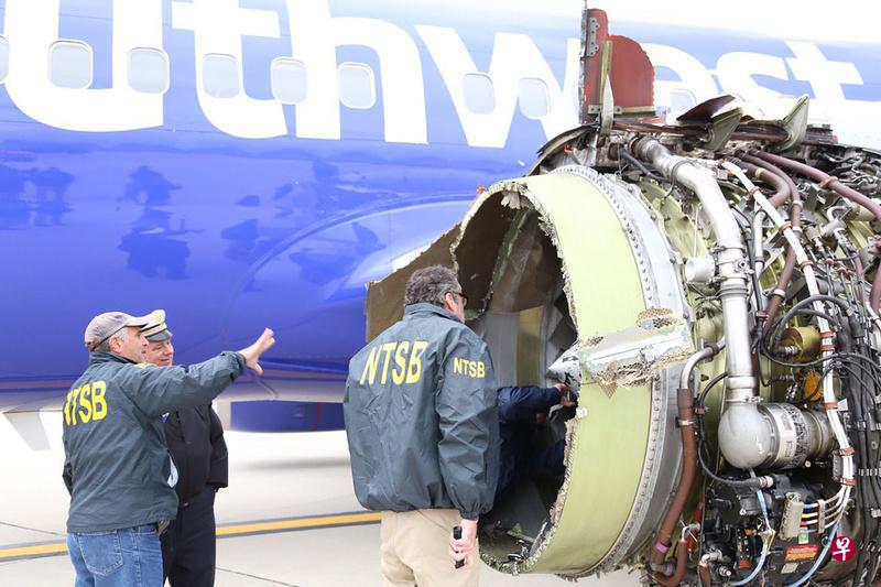 美國西南航空客機引擎空中爆炸事件,引起國際關注同款飛機的安全問題.