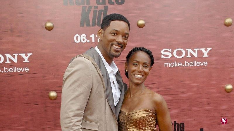 娱乐(综合讯)好莱坞黑人巨星will smith(威尔史密斯)与老婆jada