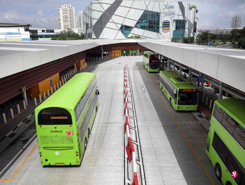 裕廊东巴士转换站出现冠病感染群